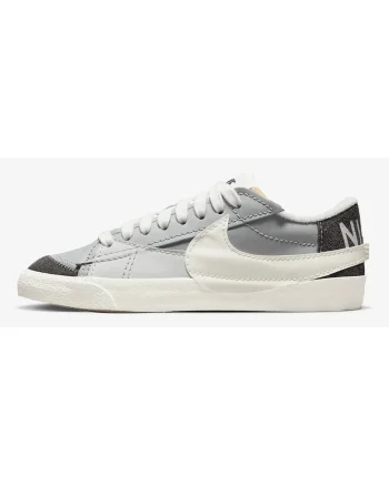 Pantofi sport barbati  BLAZER LOW 77 JUMBO SE, Piele naturala, Gri,
