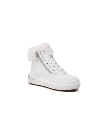 Ghete dama  300194072, Piele naturala, Alb, Alb
