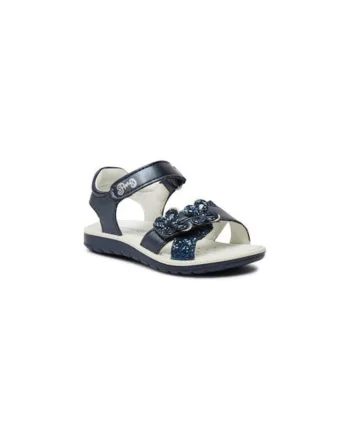 Sandale fete  303972394, Piele ecologica, 25 EU, Albastru