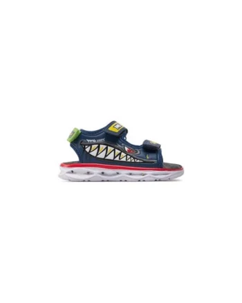 Sandale baieti  304028434, Piele ecologica, Albastru, Albastru