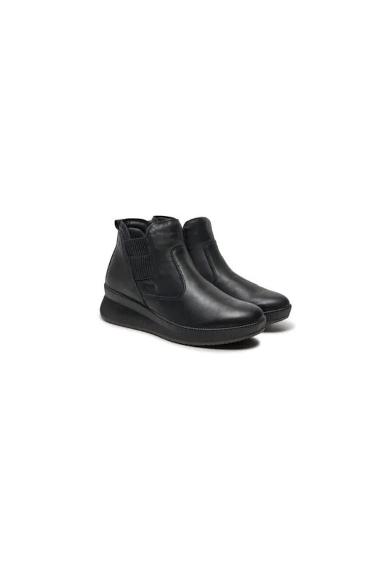 Ghete dama  304531200, Piele naturala, Negru, Negru