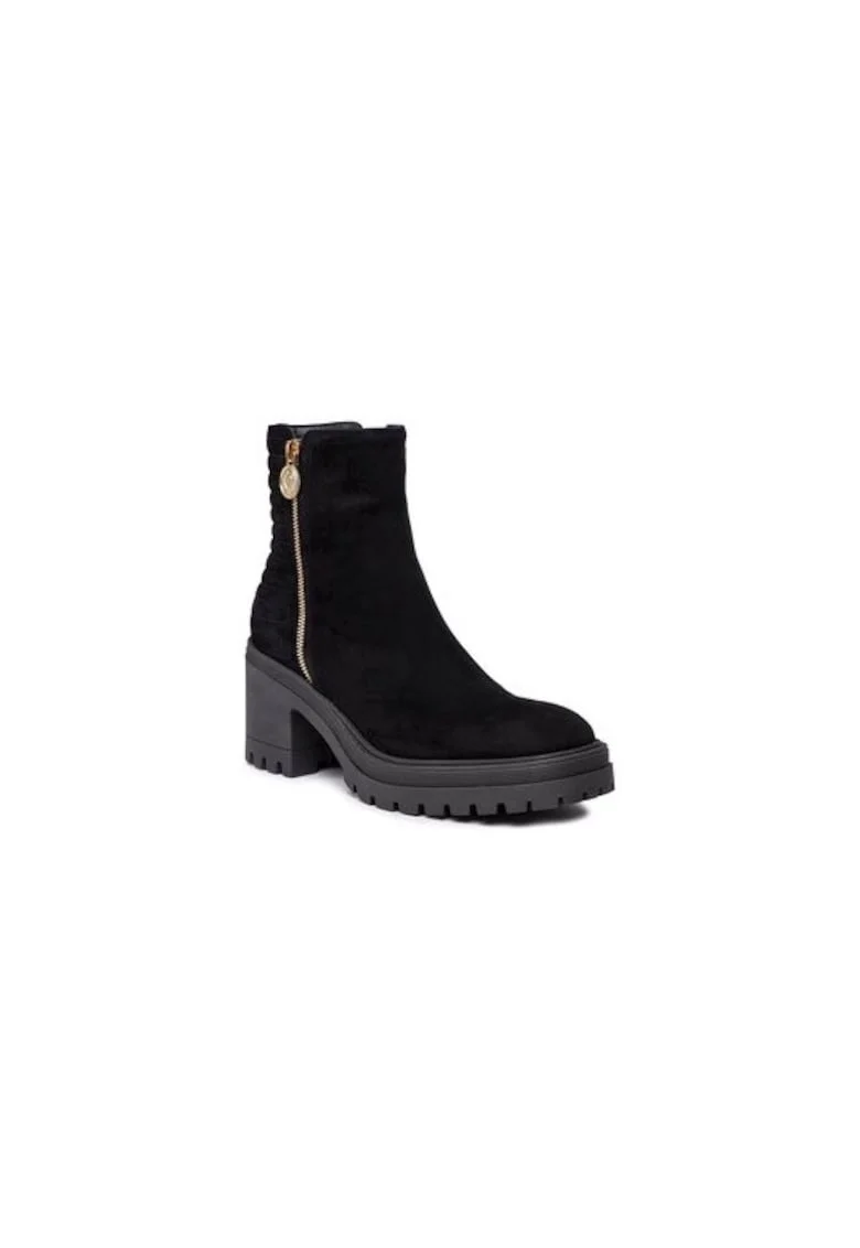 Ghete dama  303258511, Piele naturala, 36 EU, Negru