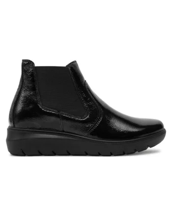 Ghete dama  304531149, Piele naturala, Negru, Negru