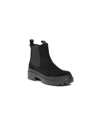 Ghete dama  303259501, Piele naturala, Negru, Negru