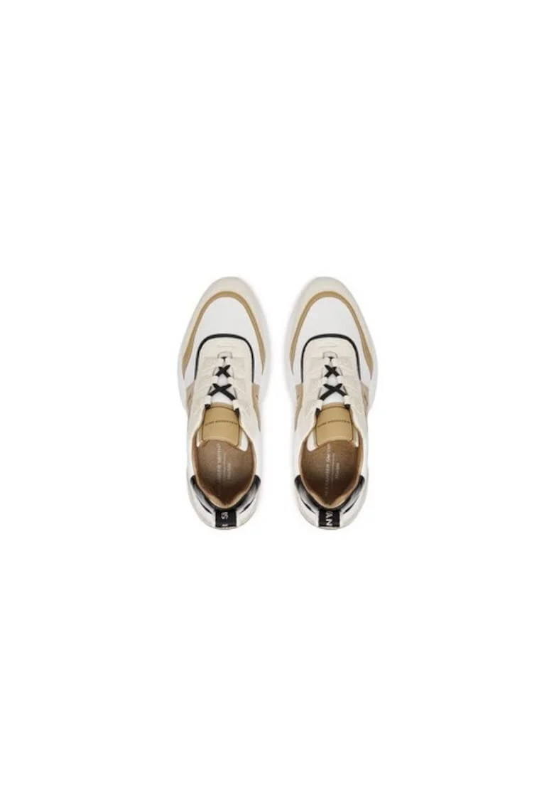 Pantofi sport dama  304490651, Textil, Alb, Alb
