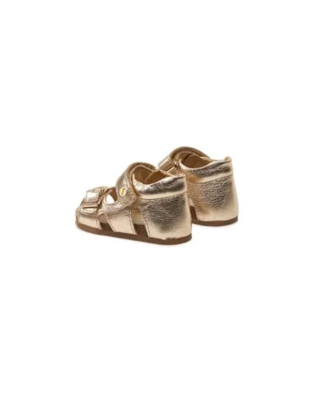 Sandale fete  303875398, Piele naturala, 26 EU, Auriu