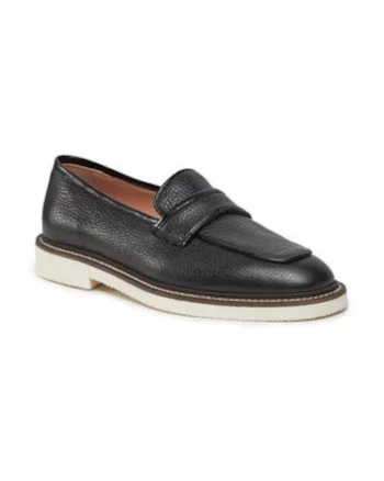 Mocasini dama  piele, negru