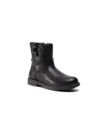Cizme dama  206842909, Piele ecologica, Negru, Negru