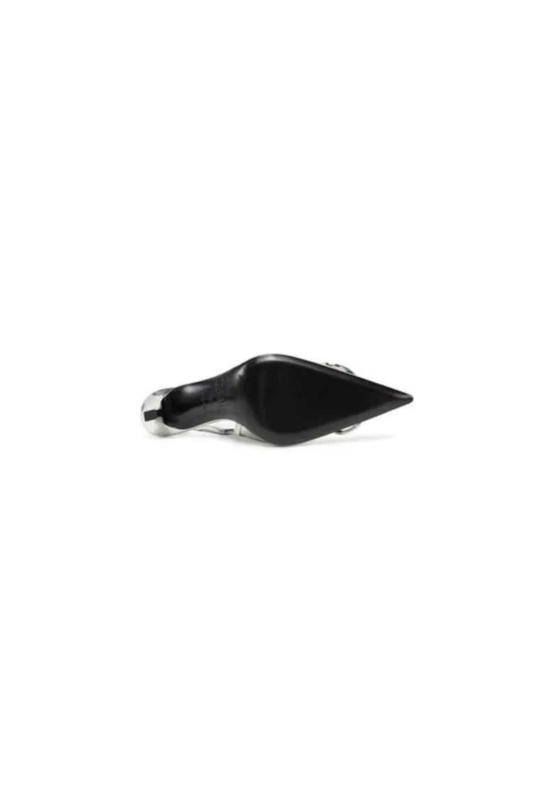 Sandale dama  305027801, Piele ecologica, Argintiu, Argintiu