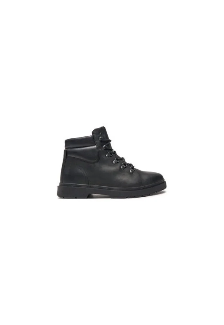 Ghete barbati  304068997, Piele naturala, Negru, Negru