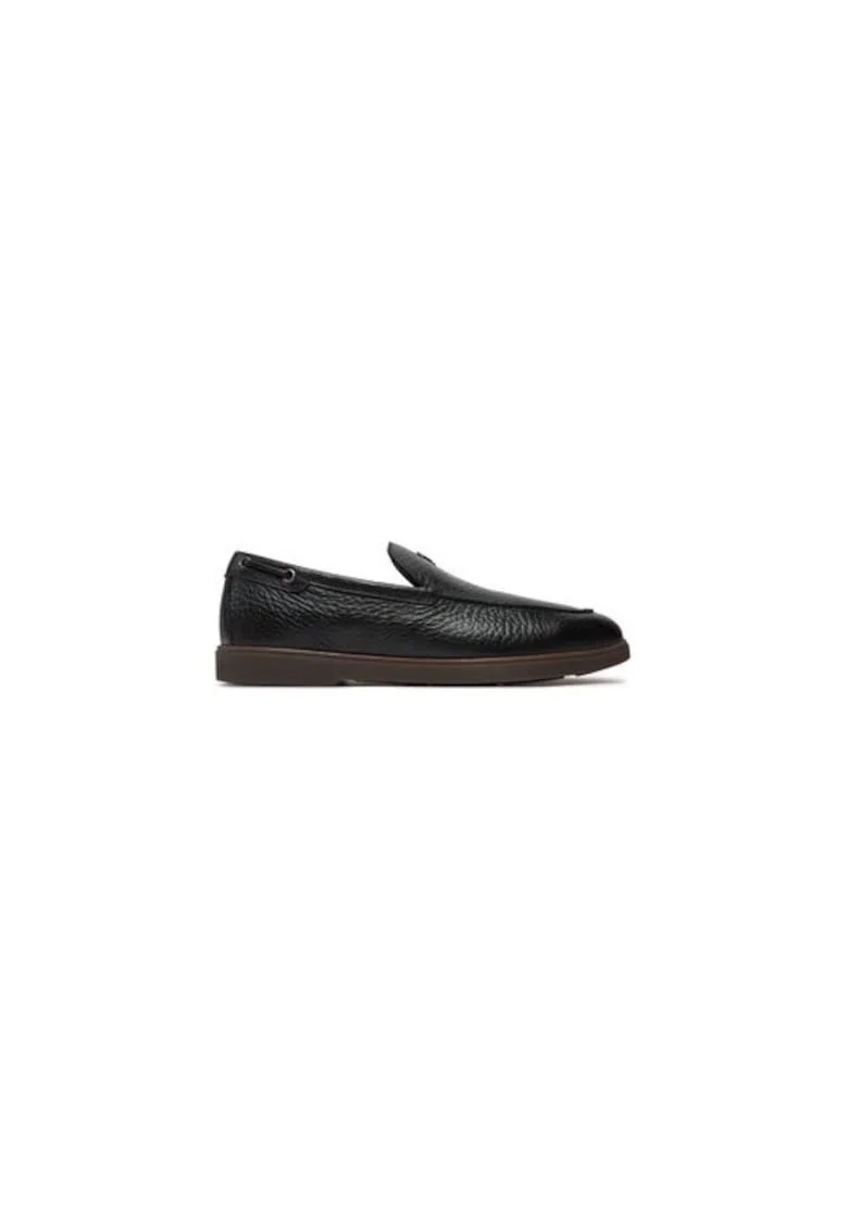 Mocasini barbati  304486425, Piele naturala, Negru, Negru