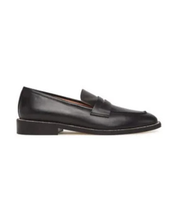 Mocasini dama  piele naturala, Negru