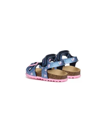 Sandale fete  304617645, Piele ecologica, Albastru, Albastru