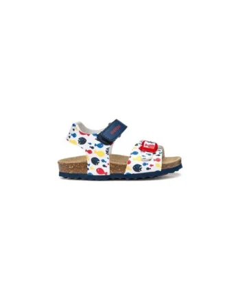 Sandale baieti  304617591, Piele ecologica, Alb, Alb