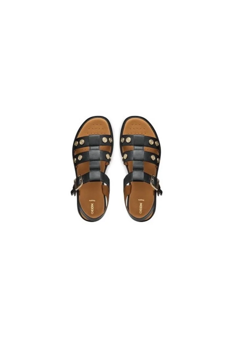Sandale dama  304620881, Piele ecologica, 41 EU, Negru