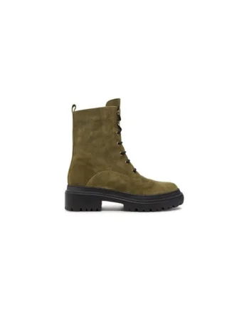 Ghete dama  304508110, Piele naturala, Verde, Verde