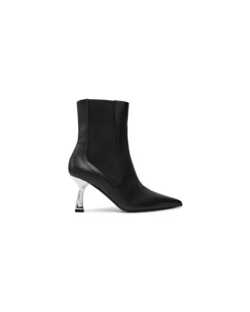Ghete dama  304383373, Piele naturala, Negru, Negru