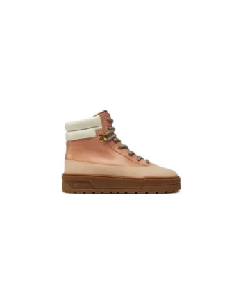 Ghete dama  304383328, Piele naturala, Bej, Bej