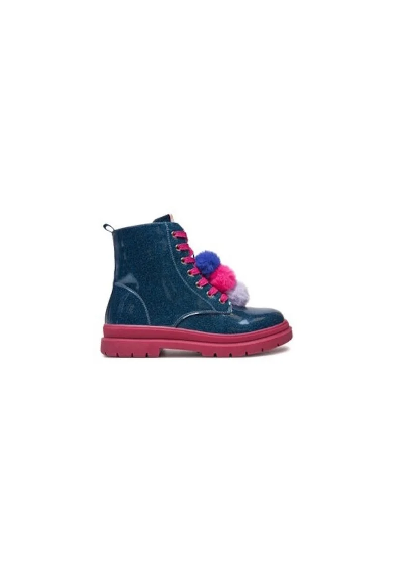 Ghete dama  304433689, Piele ecologica, Albastru, Albastru