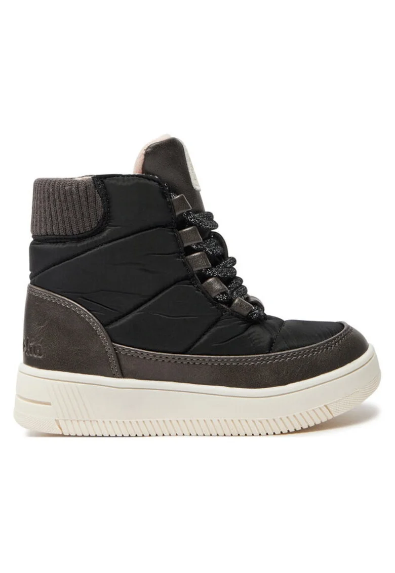 Ghete fete  304427671, Piele ecologica, Negru, Negru