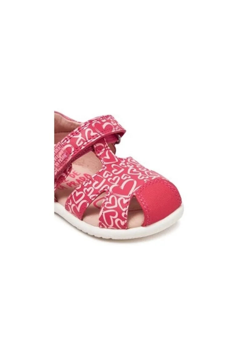 Sandale fete  305201836, Piele naturala, Roz, Roz