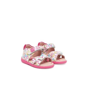 Sandale fete  305201904, Piele naturala, Alb, Alb