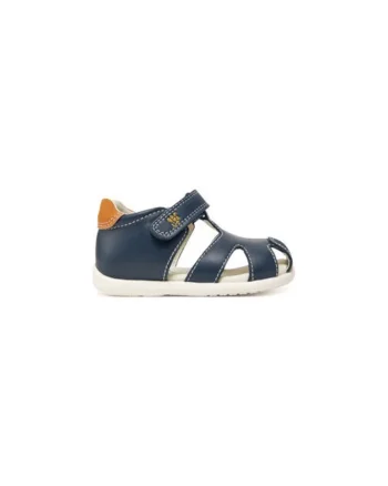 Sandale baieti  305218483, Piele naturala, Albastru, Albastru