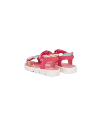 Sandale fete  305199393, Piele ecologica, Alb, Alb