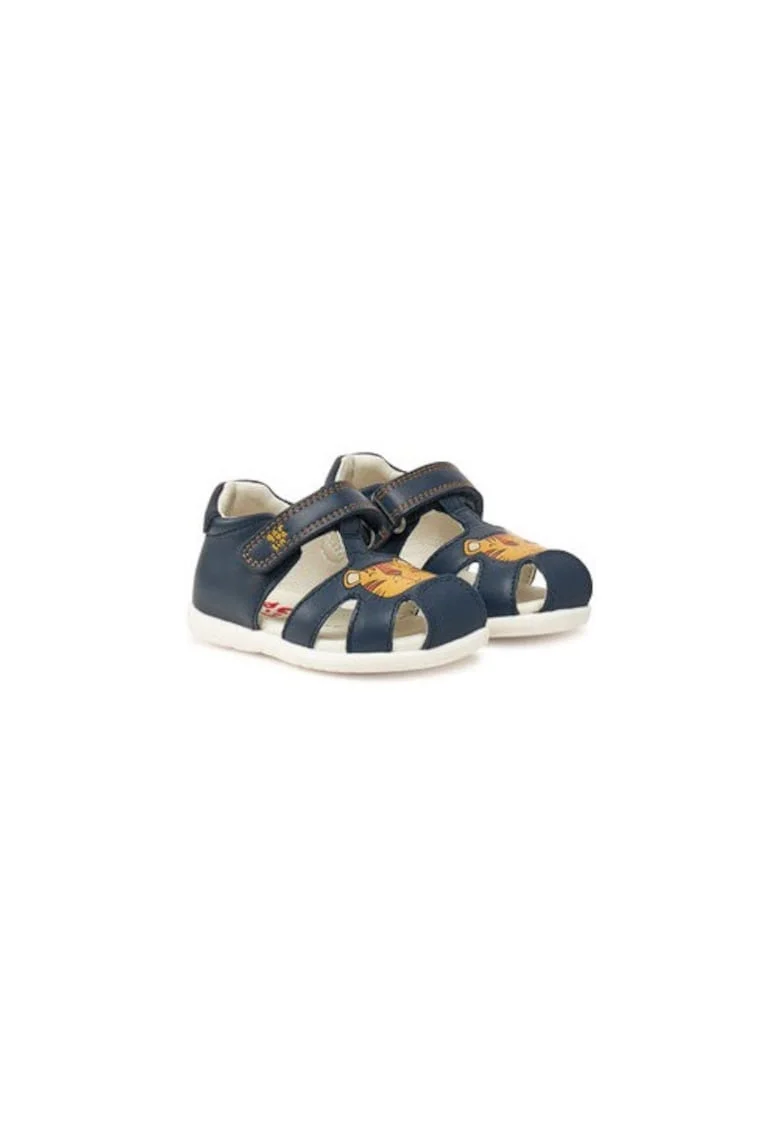 Sandale baieti  305218506, Piele naturala, Albastru, Albastru