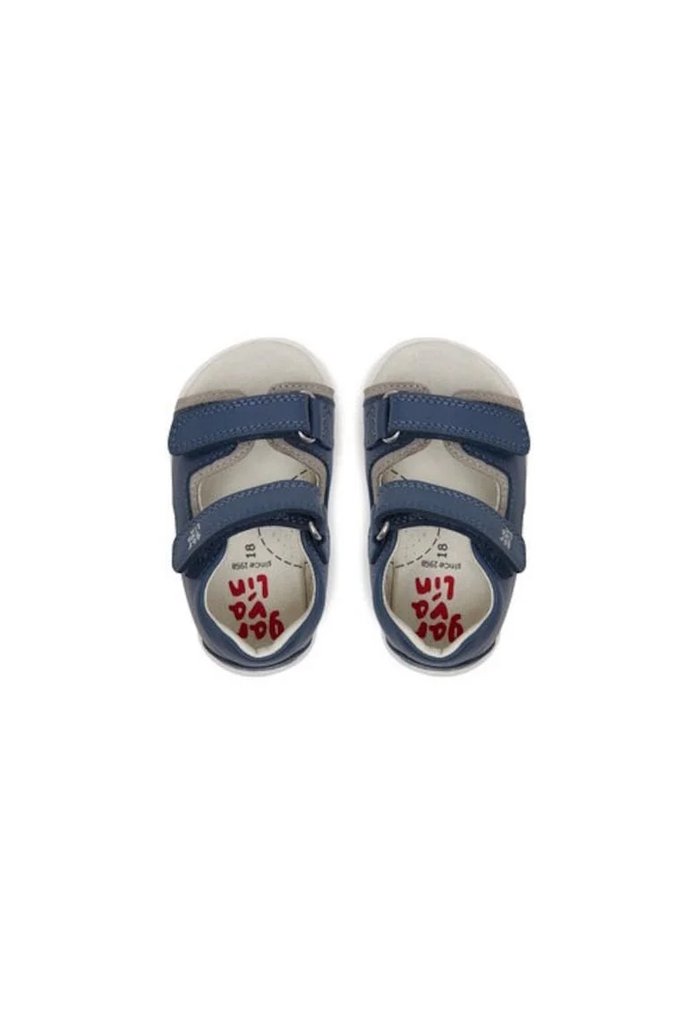 Sandale baieti  305218490, Piele naturala, Albastru, Albastru