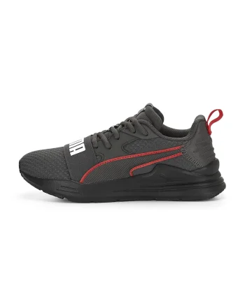 Pantofi cu logo contrastant Wired Run Pure, Rosu/Gri antracit