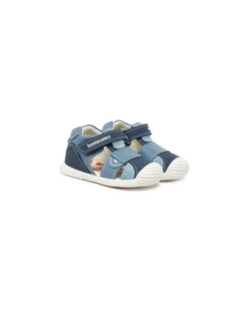 Sandale baieti  305209337, Piele ecologica, Albastru, Albastru