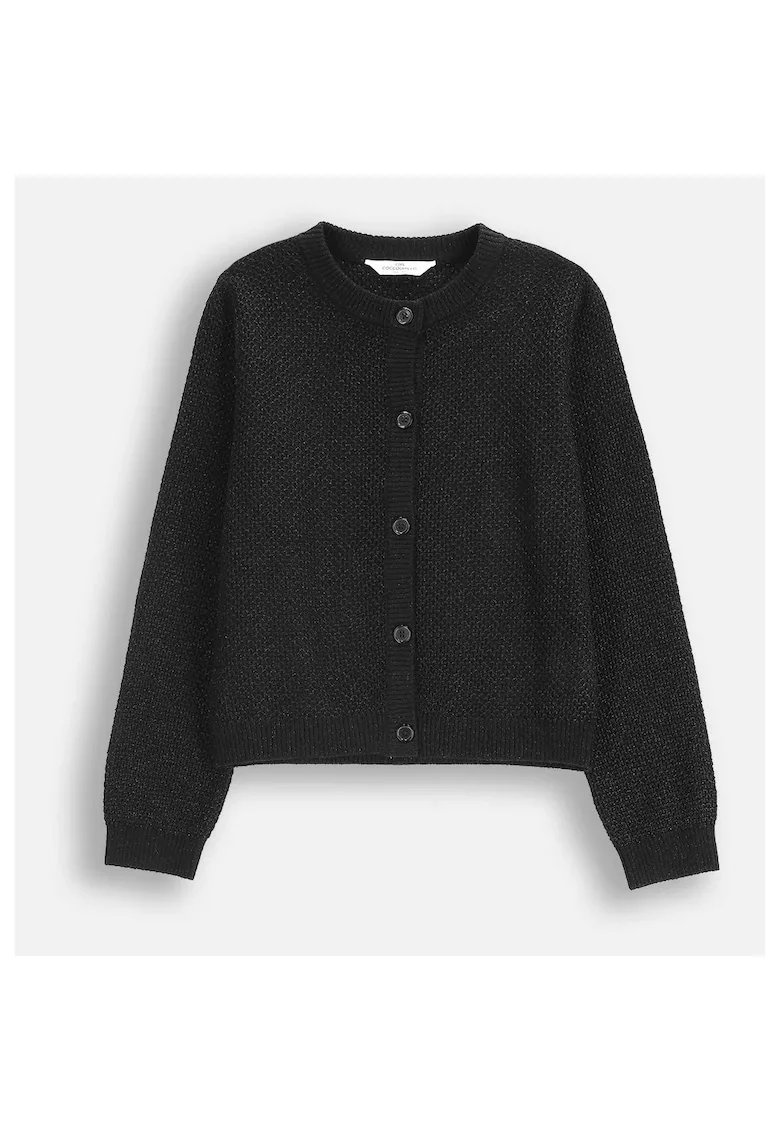 Cardigan uni cu nasturi