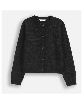Cardigan uni cu nasturi