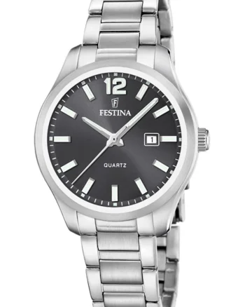 Ceas dama  F20737/5 Quartz Argintiu