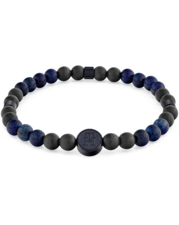 Bratara  cu lapis lazuli 2790626, Negru, Albastru
