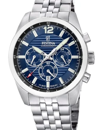 Ceas barbatesc  F20742/4 Quartz Argintiu