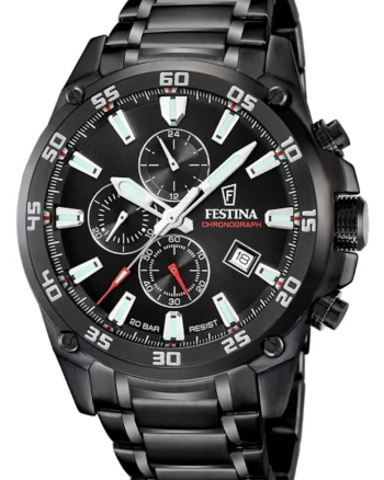 Ceas barbatesc  F20735/3 Quartz Negru