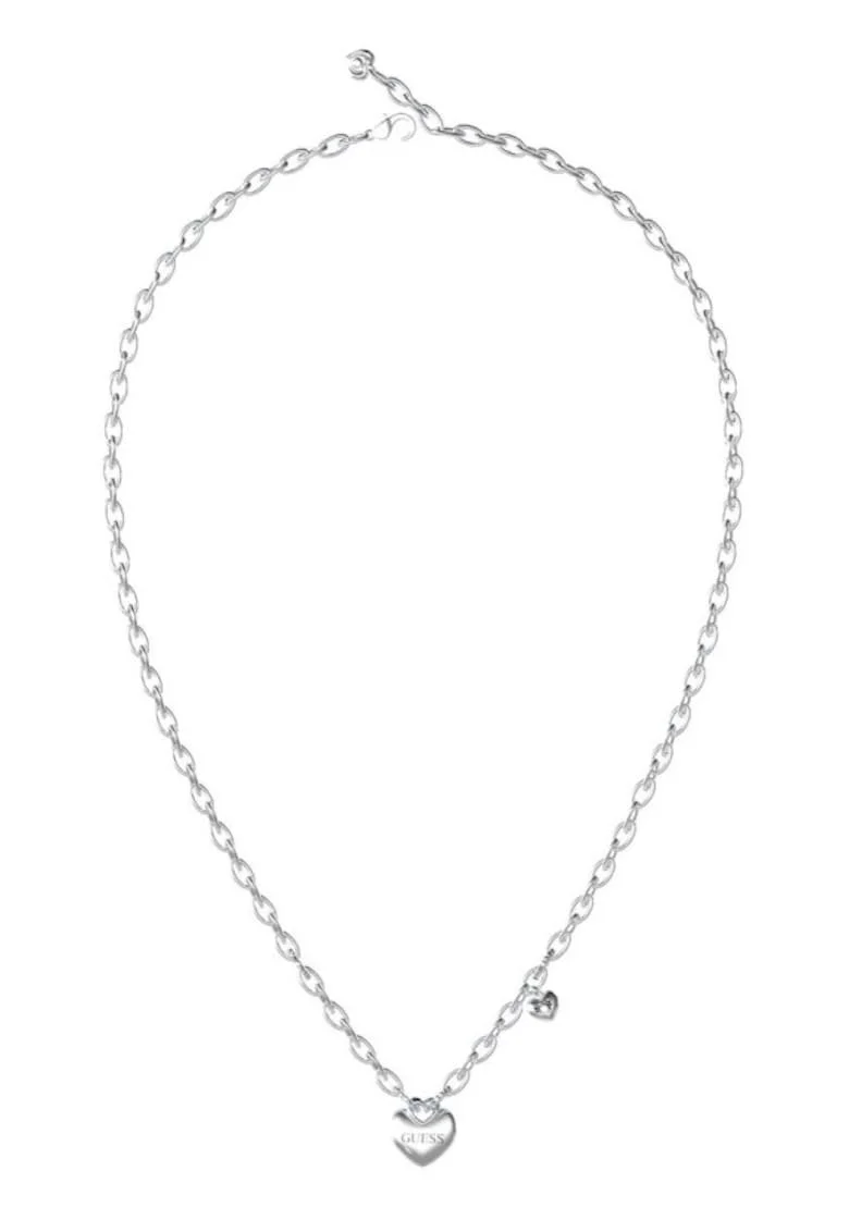 Colier  Crazy in love cu cristale JUBN05216JWRHT-U, Argintiu