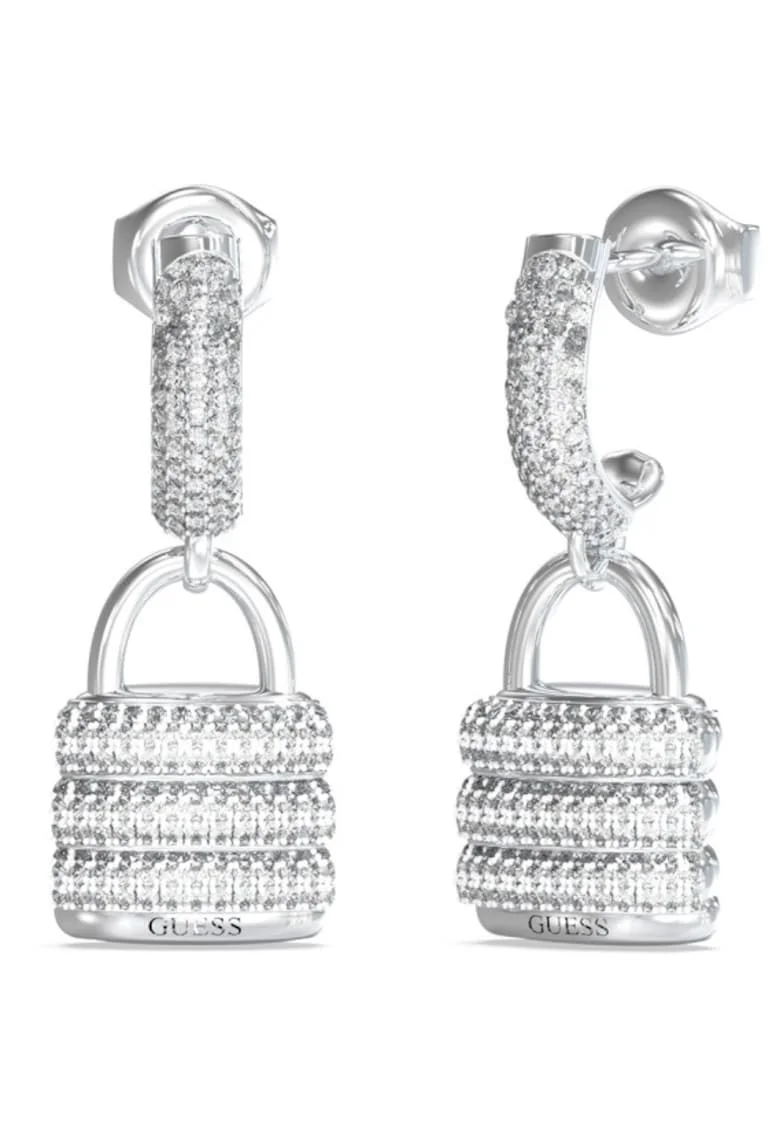 Cercei  My Secret cu cristale JUBE05407JWRHT-U, Argintiu