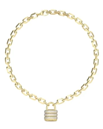 Colier  My Secret cu cristale JUBN05415JWYGT-U, Auriu