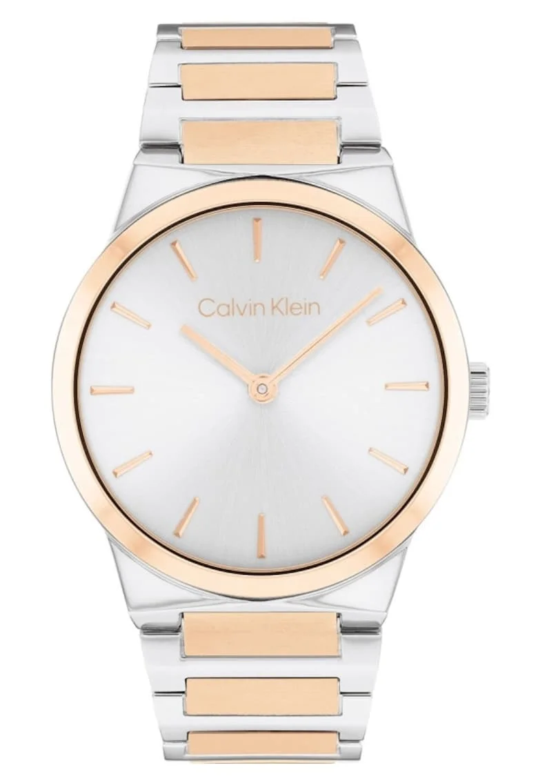 Ceas dama  25100083 Quartz Argintiu, Rose gold