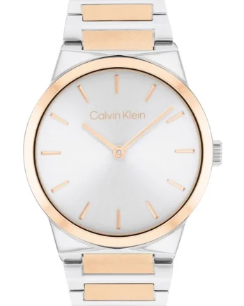 Ceas dama  25100083 Quartz Argintiu, Rose gold