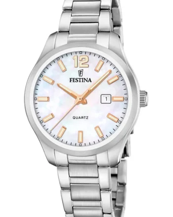 Ceas dama  F20737/6 Quartz Argintiu