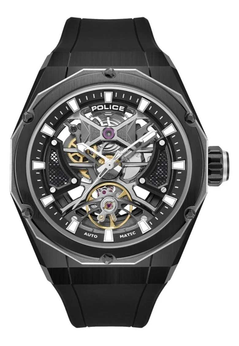 Ceas barbatesc  PEWGR0082301 Automatic Negru