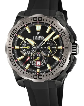 Ceas barbatesc  F20726/3 Quartz Negru