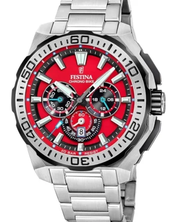 Ceas barbatesc  F20724/5 Quartz Argintiu