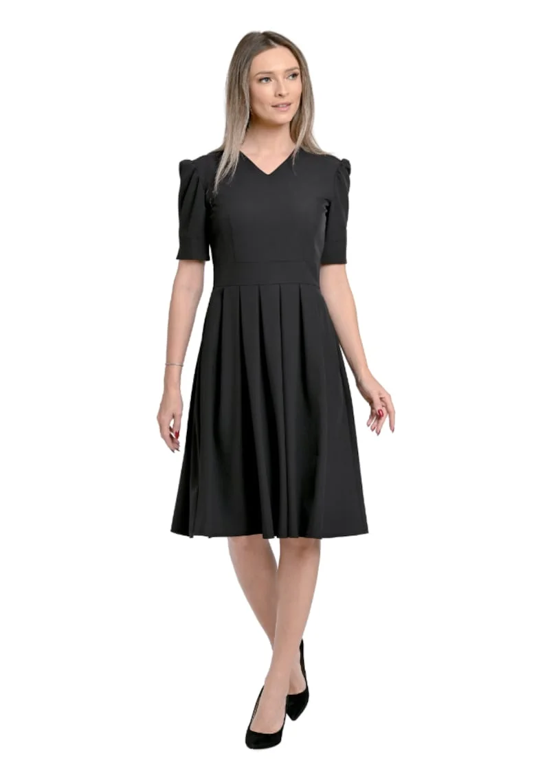 Rochie eleganta,  Anias, cu pliuri