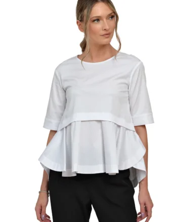Bluza dama bumbac  volanase Ali