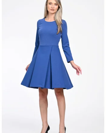 Rochie eleganta stralucitoare  cu pliuri Ofelia